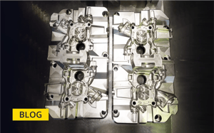 High-precision aluminum die casting mold.