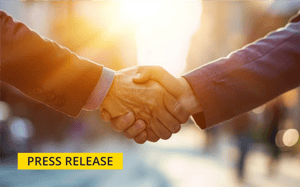 A press release cover on